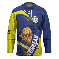 Personalized Curacao Football 2026 Hockey Jersey Rise of Caribbean Pride
