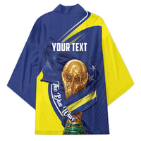 Personalized Curacao Football 2026 Kimono Rise of Caribbean Pride