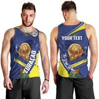 Personalized Curacao Football 2026 Men Tank Top Rise of Caribbean Pride