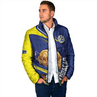 Personalized Curacao Football 2026 Padded Jacket Rise of Caribbean Pride
