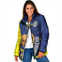 Personalized Curacao Football 2026 Padded Jacket Rise of Caribbean Pride