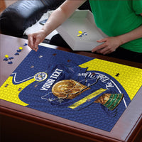 Personalized Curacao Football 2026 Puzzle Rise of Caribbean Pride