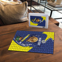 Personalized Curacao Football 2026 Puzzle Rise of Caribbean Pride