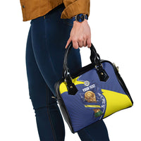 Personalized Curacao Football 2026 Shoulder Handbag Rise of Caribbean Pride