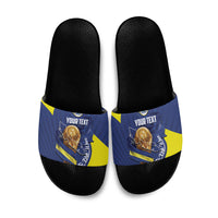 Personalized Curacao Football 2026 Slide Sandals Rise of Caribbean Pride