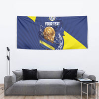 Personalized Curacao Football 2026 Tapestry Rise of Caribbean Pride