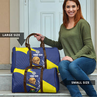 Personalized Curacao Football 2026 Travel Bag Rise of Caribbean Pride