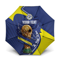 Personalized Curacao Football 2026 Umbrella Rise of Caribbean Pride