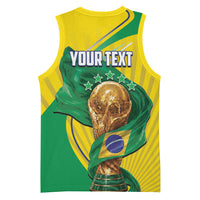 Personalized Brazil Football 2026 Basketball Jersey Born for Glory Let Champions Rise