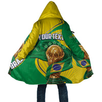 Personalized Brazil Football 2026 Cloak Born for Glory Let Champions Rise