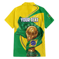Personalized Brazil Football 2026 Hawaiian Shirt Born for Glory Let Champions Rise