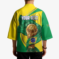 Personalized Brazil Football 2026 Kimono Born for Glory Let Champions Rise