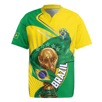 Personalized Brazil Football 2026 Rugby Jersey Born for Glory Let Champions Rise