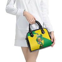 Personalized Brazil Football 2026 Shoulder Handbag Born for Glory Let Champions Rise