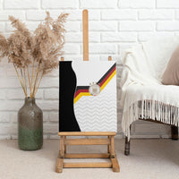 Germany Football Canvas Wall Art Black Eagle Glory 2026 Fan Edition