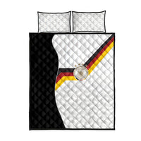 Germany Football Quilt Bed Set Black Eagle Glory 2026 Fan Edition