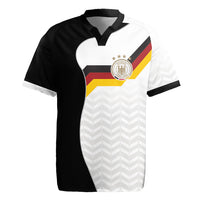 Custom Germany Football Rugby Jersey Black Eagle Glory 2026 Fan Edition