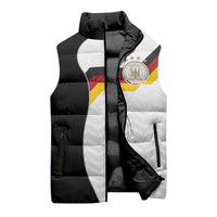 Custom Germany Football Sleeveless Puffer Jacket Black Eagle Glory 2026 Fan Edition