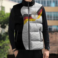 Custom Germany Football Sleeveless Puffer Jacket Black Eagle Glory 2026 Fan Edition