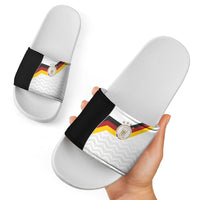Germany Football Slide Sandals Black Eagle Glory 2026 Fan Edition