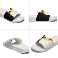 Germany Football Slide Sandals Black Eagle Glory 2026 Fan Edition