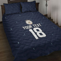 Custom Germany Football 2026 Quilt Bed Set Midnight Eagle Heritage