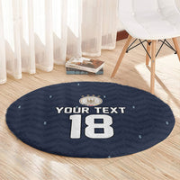 Custom Germany Football 2026 Round Carpet Midnight Eagle Heritage