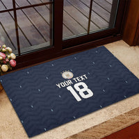 Custom Germany Football 2026 Rubber Doormat Midnight Eagle Heritage