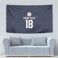 Custom Germany Football 2026 Tapestry Midnight Eagle Heritage