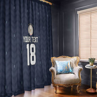 Custom Germany Football 2026 Window Curtain Midnight Eagle Heritage