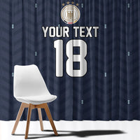 Custom Germany Football 2026 Window Curtain Midnight Eagle Heritage