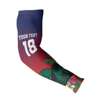 Custom Cayman Islands Arm Sleeves Green Turtle Sporty Style - Wonder Print Shop