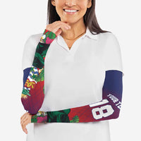 Custom Cayman Islands Arm Sleeves Green Turtle Sporty Style - Wonder Print Shop