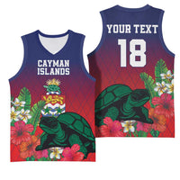 Custom Cayman Islands Basketball Jersey Green Turtle Sporty Style - Wonder Print Shop