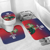 Custom Cayman Islands Bathroom Set Green Turtle Sporty Style - Wonder Print Shop