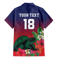 Custom Cayman Islands Family Matching Mermaid Dress and Hawaiian Shirt Green Turtle Sporty Style - Wonder Print Shop