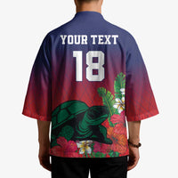 Custom Cayman Islands Kimono Green Turtle Sporty Style - Wonder Print Shop