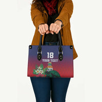 Custom Cayman Islands Leather Bag Green Turtle Sporty Style - Wonder Print Shop