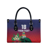 Custom Cayman Islands Leather Bag Green Turtle Sporty Style - Wonder Print Shop