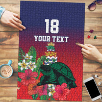 Custom Cayman Islands Puzzle Green Turtle Sporty Style LT18