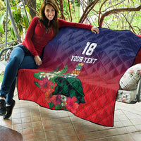 Custom Cayman Islands Quilt Green Turtle Sporty Style - Wonder Print Shop