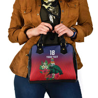 Custom Cayman Islands Shoulder Handbag Green Turtle Sporty Style - Wonder Print Shop