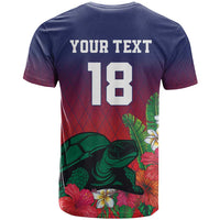 Custom Cayman Islands T Shirt Green Turtle Sporty Style - Wonder Print Shop