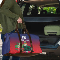 Custom Cayman Islands Travel Bag Green Turtle Sporty Style - Wonder Print Shop