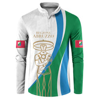 Personalized Italian Region Abruzzo Button Sweatshirt Italy Sporty Style - Wonder Print Shop