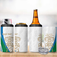 Personalized Italian Region Abruzzo 4 in 1 Can Cooler Tumbler Italy Sporty Style - Wonder Print Shop