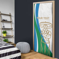 Personalized Italian Region Abruzzo Door Cover Italy Sporty Style - Wonder Print Shop