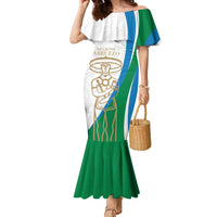 Personalized Italian Region Abruzzo Family Matching Mermaid Dress and Hawaiian Shirt Italy Sporty Style - Wonder Print Shop