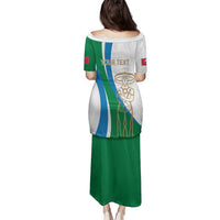 Personalized Italian Region Abruzzo Family Matching Puletasi and Hawaiian Shirt Italy Sporty Style - Wonder Print Shop