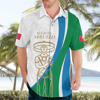 Personalized Italian Region Abruzzo Hawaiian Shirt Italy Sporty Style - Wonder Print Shop